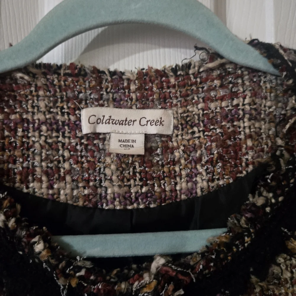 Coldwater Creek Tweed Lady Jacket - Picture 3 of 4